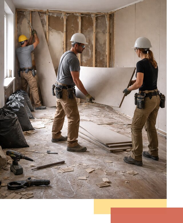 Демонтаж стеновых панелей в Уфе быстро и аккуратно