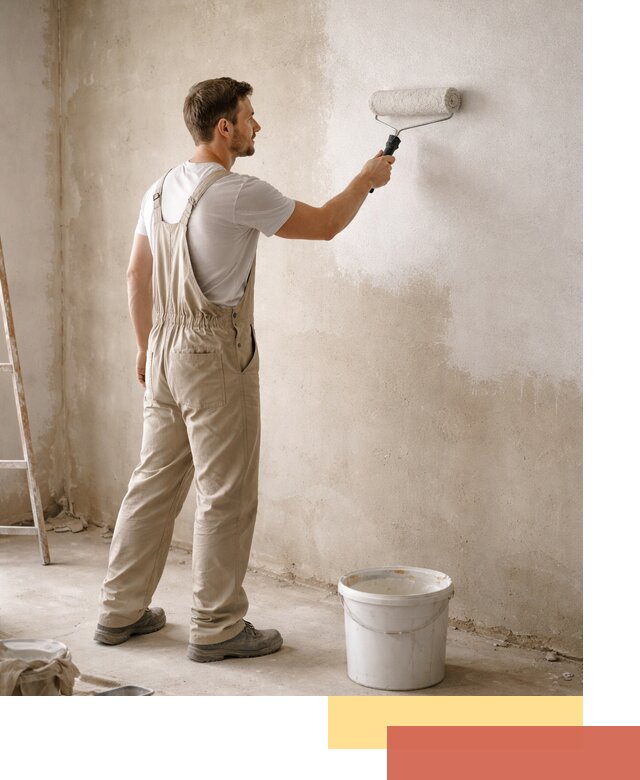 Грунтовка стен под отделку в Уфе профессиональным раствором