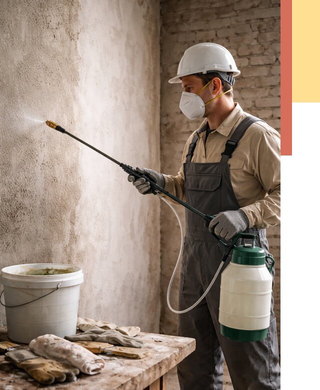 Антисептическая обработка стен в Уфе от 1233 руб. — быстро и недорого | ОТДЕЛОЧНИК-Уфа