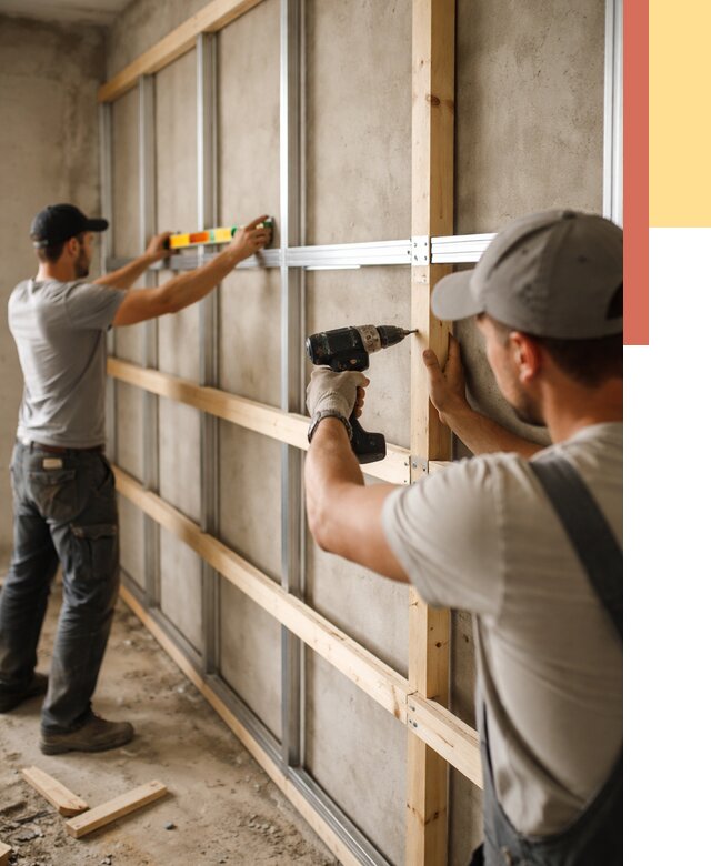 Устройство обрешетки под панели в Уфе от 2158 руб. — монтаж под ключ | ОТДЕЛОЧНИК-Уфа