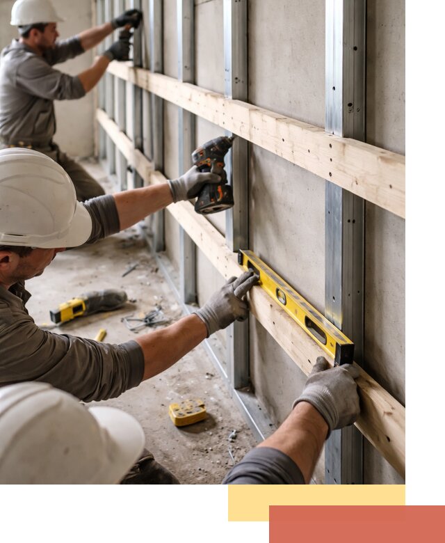 Устройство обрешетки под панели в Уфе