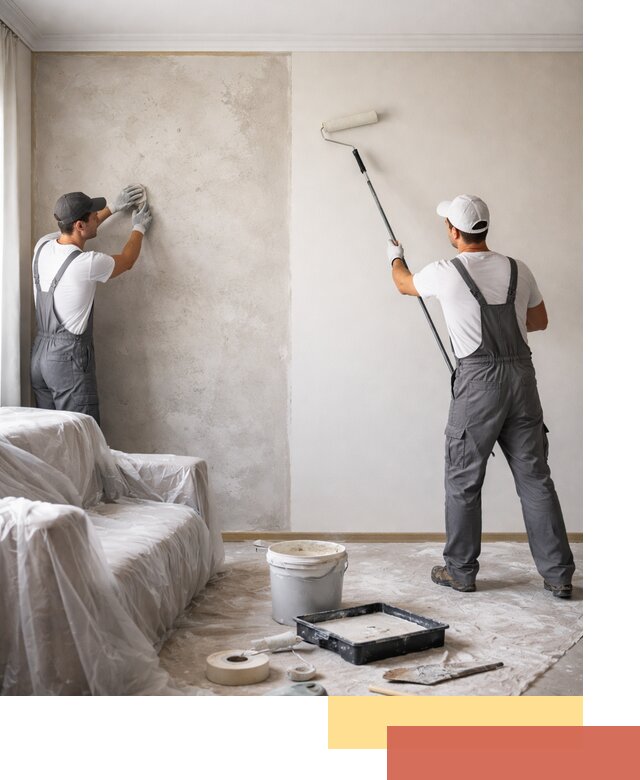 Покраска стен антивандальной краской в Уфе