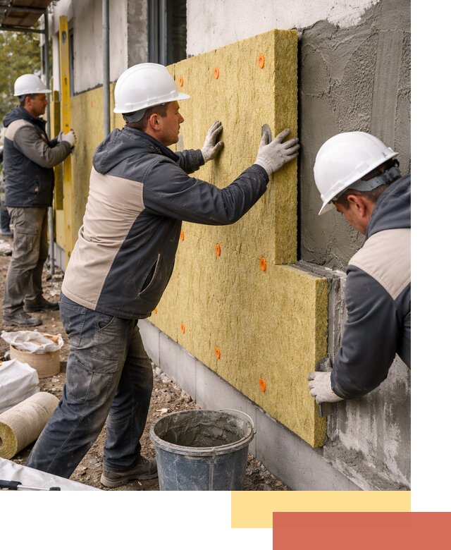 Утепление стен минватой в Уфе — тепло и звукоизоляция