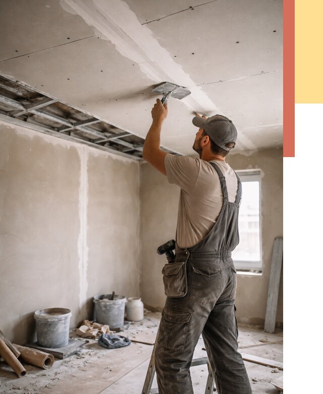 Ремонт потолка из гипсокартона в Уфе от 668 руб./м² — быстро и недорого | ОТДЕЛОЧНИК-Уфа