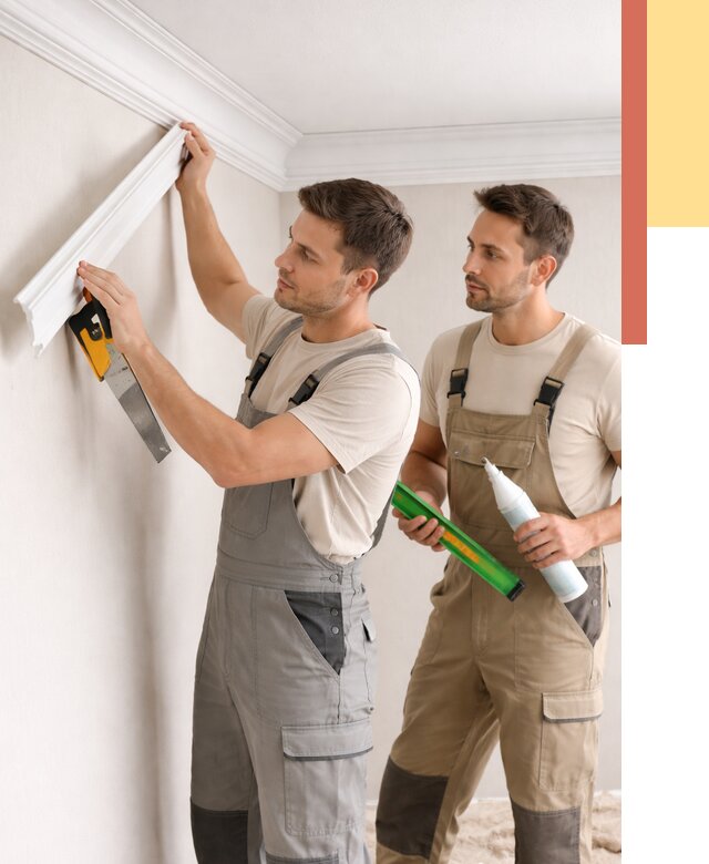 Монтаж потолочного плинтуса в Уфе от 2363 руб. — быстро и недорого | ОТДЕЛОЧНИК-Уфа