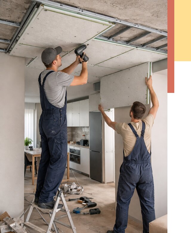 Шумоизоляция потолка панелями зипс в Уфе от 1901 руб. под ключ | ОТДЕЛОЧНИК-Уфа